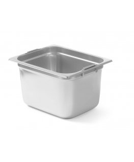 Hendi GN 1/2 trauks ar slēpjamiem rokturiem STAL 6.25 l 325x265x100 mm