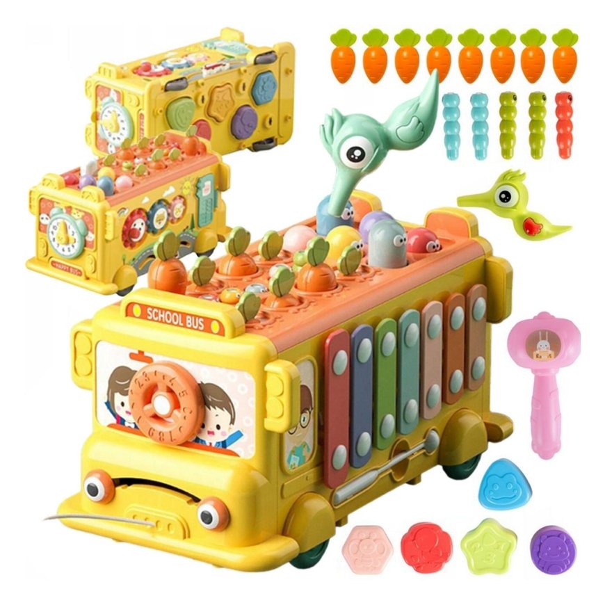 WOOPIE Green 5in1 Montessori Educational Box for Babies – 2