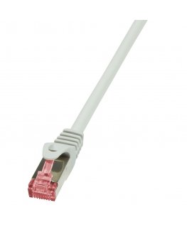 LogiLink 10m Cat.6 S/FTP сетевой кабель Серый Cat6 S/FTP (S-STP)