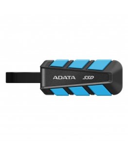 ADATA Externe SSD SC740 2TB Plug&Go blue 1050/1000 MIL.STD USB tüüp-C 3.2 Gen 2 (3.1 Gen 2) Must, Sinine