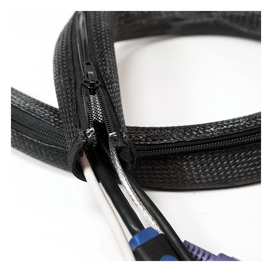 LogiLink KAB0049 cable sleeve Black – 2