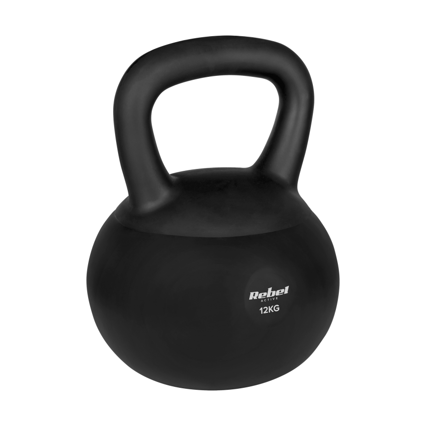 Soft Kettlebell soft vinyl 12kg REBEL ACTIVE – 2