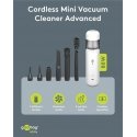 Goobay Mini Cordless Advanced dulkių siurblys, baltas