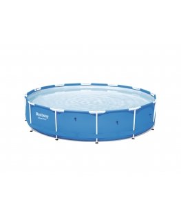 Bestway Steel Pro 56706 virszemes baseins Baseins ar apmalēm Apaļš 6473 L Zils