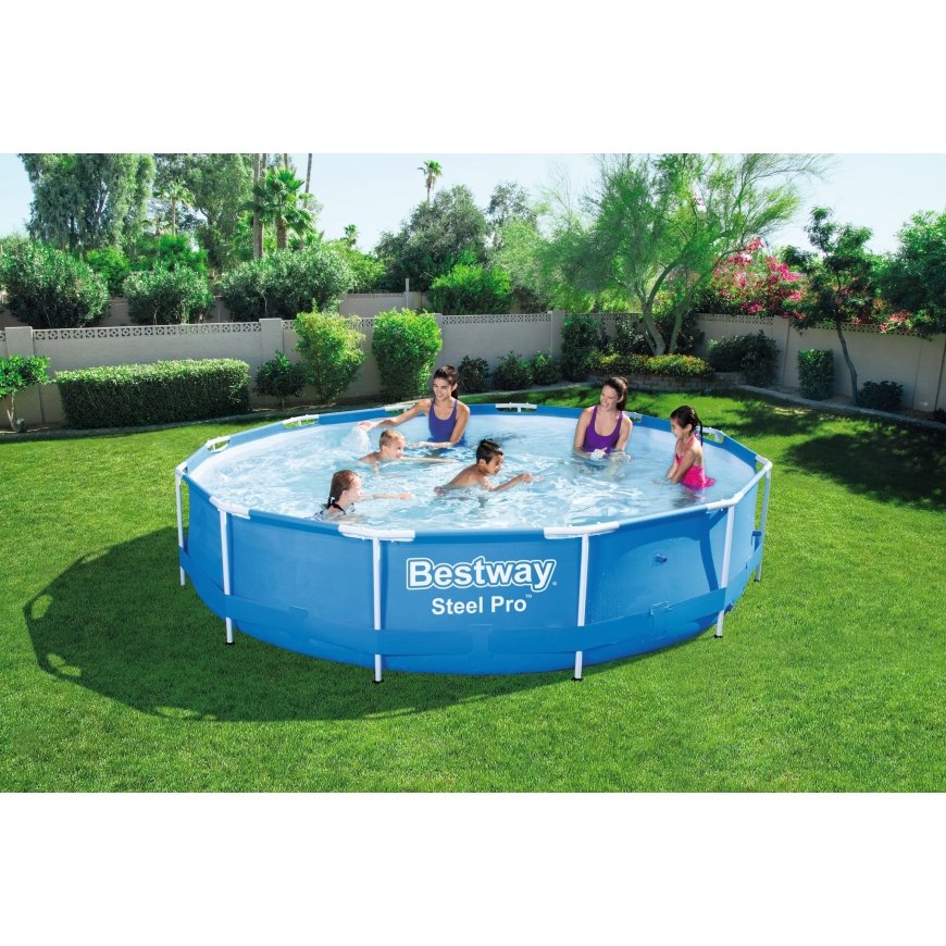 Bestway Steel Pro 56706 maapealne bassein Raamiga bassein Ümmargune 6473 l Sinine – 3
