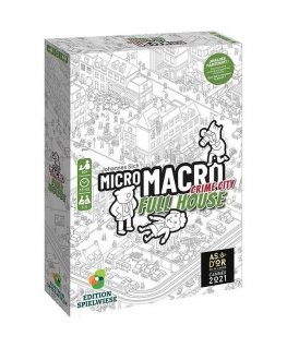 Asmodee MicroMacro: Crime City -Full House Stalo žaidimas