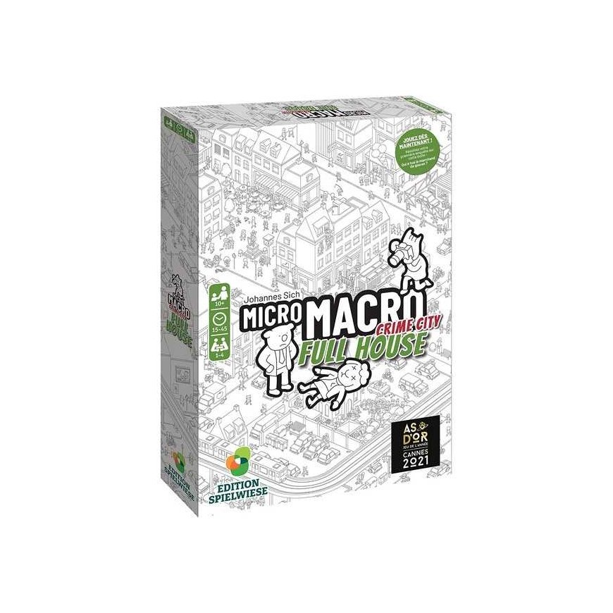 Asmodee MicroMacro: Crime City -Full House