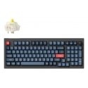 Keychron V5 Max keyboard Universal RF Wireless + Bluetooth Black, Grey