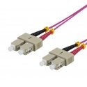 Deltaco SCSC-71 InfiniBand/fibre optic cable 1 m 2x SC Розовый Deltaco SCSC-71 InfiniBand/fibre optic cable 1 m 2x SC Розовый