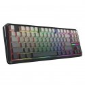 REDRAGON K734SP-RGB-PRO WILDSLASH PRO keyboard USB + RF Wireless + Bluetooth Black, Grey