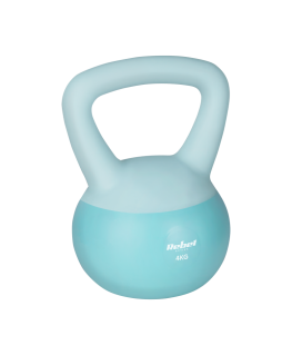 Minkštas kettlebell iš minkšto vinilo 4 kg REBEL ACTIVE