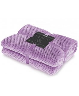 Pledas DecoKing Henry, violet, 240 cm x 220 cm