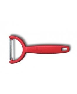 Victorinox Vaakasuora kuorimaveitsi, sahalaitainen terä, YPSO, pituus 145 mm - punainen
