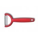 Victorinox Vaakasuora kuorimaveitsi, sahalaitainen terä, YPSO, pituus 145 mm - punainen Victorinox Vaakasuora kuorimaveitsi, sahalaitainen terä, YPSO, pituus 145 mm - punainen