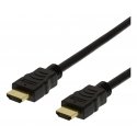 Deltaco HDMI-1040D-FLEX HDMI kabelis 4 m HDMI Type A (Standard) Melns Deltaco HDMI-1040D-FLEX HDMI kabelis 4 m HDMI Type A (Standard) Melns