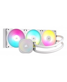 Corsair Nautilus 360 RS ARGB Liquid Procesors Universāls šķidruma dzesētājs Balts 1 pcs