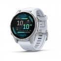 Garmin Fenix 8 3.3 cm (1.3") AMOLED 43 mm Digital 416 x 416 pixels Touchscreen Silver Wi-Fi GPS (sat