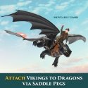 How to train your dragon Dreamworks Dragons , Final Battle Pack of 4 Dragons & 3 Vikings How to train your dragon Dreamworks Dragons , Final Battle Pack of 4 Dragons & 3 Vikings