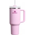 Gertuvä Stanley The Quencher Flowstate Tumbler Pipetli Termos Bardak 1,18L Kirsikankukka