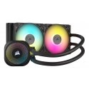 Corsair iCUE LINK TITAN RX RGB Procesors Universāls šķidruma dzesētājs 12 cm Melns 1 pcs Corsair iCUE LINK TITAN RX RGB Procesors Universāls šķidruma dzesētājs 12 cm Melns 1 pcs