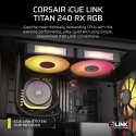Corsair iCUE LINK TITAN RX RGB Procesors Universāls šķidruma dzesētājs 12 cm Melns 1 pcs Corsair iCUE LINK TITAN RX RGB Procesors Universāls šķidruma dzesētājs 12 cm Melns 1 pcs
