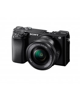 Sony α 6100 MILC 24,2 MP CMOS 6000 x 40000 pikseļi Melns