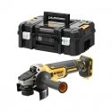 DeWALT DCG405NT-XJ portatīvā slīpmašīna Diska slīpmašīna 9000 RPM Melns, Dzeltens DeWALT DCG405NT-XJ portatīvā slīpmašīna Diska slīpmašīna 9000 RPM Melns, Dzeltens