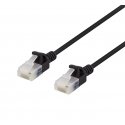 Deltaco UUTP-1037 networking cable Black 1.5 m Cat6a U/UTP (UTP)