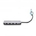 i-tec CANANOTDOCKPD dokstacija Vadu USB 3.2 Gen 1 (3.1 Gen 1) Type-A + Type-C Sudrabs i-tec CANANOTDOCKPD dokstacija Vadu USB 3.2 Gen 1 (3.1 Gen 1) Type-A + Type-C Sudrabs