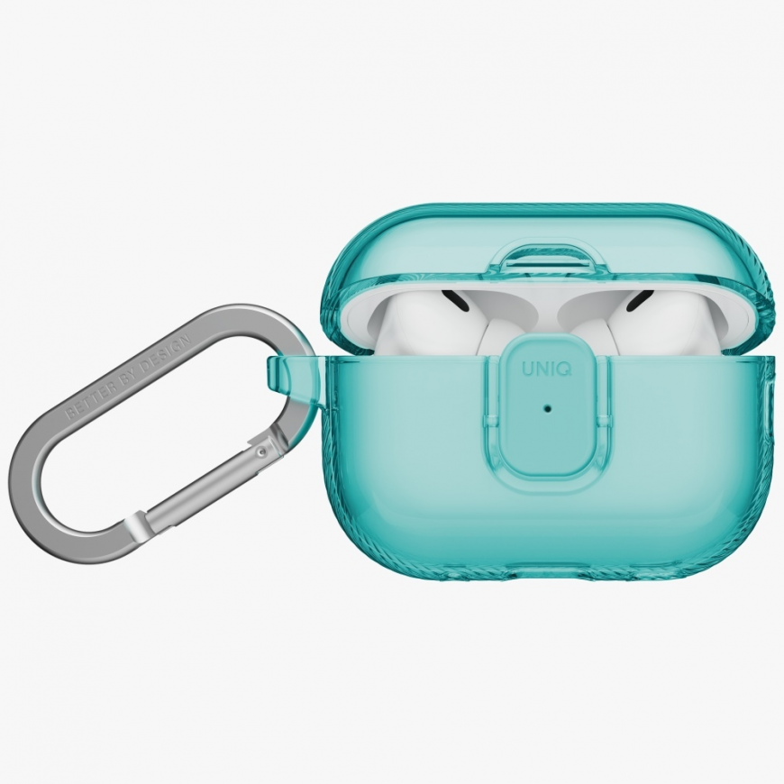 Case UNIQ Glase Pro for AirPods Pro 3 Lock Case turquoise – 2