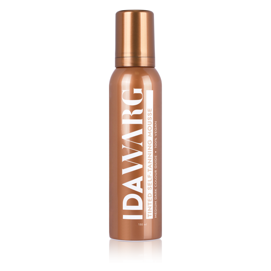 Ida Warg Beauty Ida Warg Instant Self-Tanning Mousse Keskiharmaa Tummanruskea, 150 ml