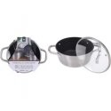 Straight pot 4.4l dia. 20cm h. 15cm cream dec. 1 Straight pot 4.4l dia. 20cm h. 15cm cream dec. 1