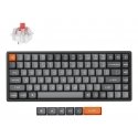 Keychron K2 Max keyboard Universal USB + RF Wireless + Bluetooth Black, Grey