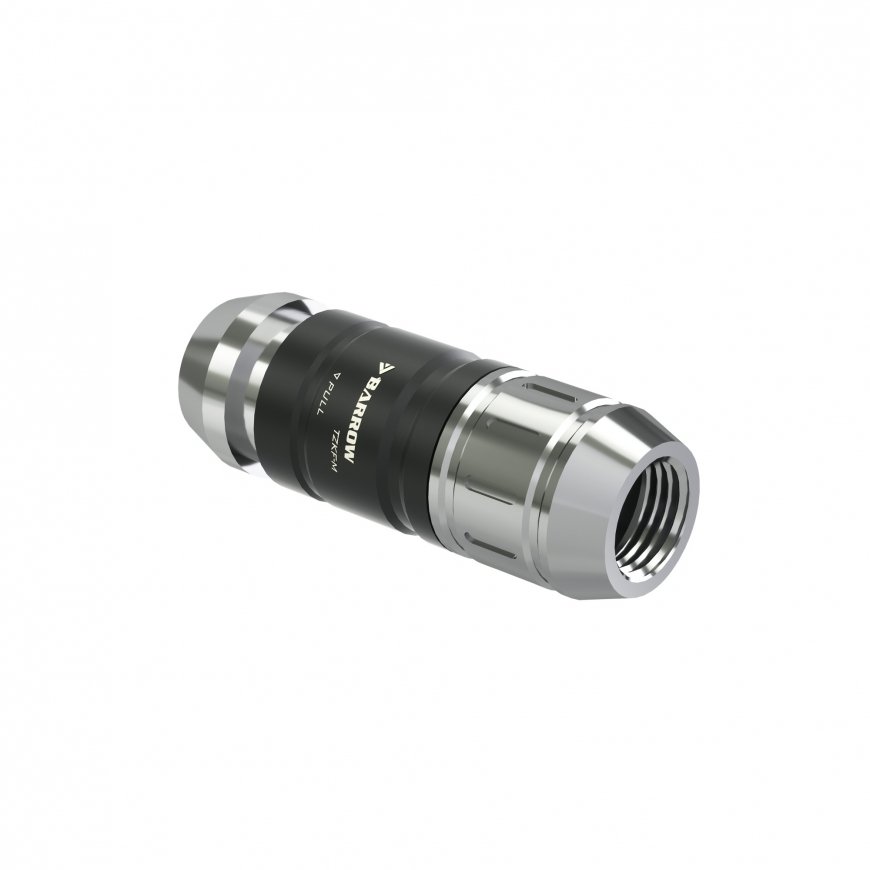 Koolance QD3 Quick Disconnect straight female to 16/10mm - no-spill, silver – 2