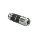 Koolance QD3 Quick Disconnect sirge nais-16/10mm - tilkumata, hõbedane Koolance QD3 Quick Disconnect sirge nais-16/10mm - tilkumata, hõbedane