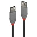 Lindy 36703 USB kabelis USB 2.0 2 m USB A Juoda, Pilka Lindy 36703 USB kabelis USB 2.0 2 m USB A Juoda, Pilka