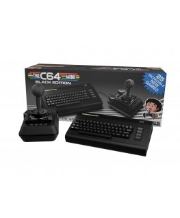 C64 Mini Black Edition retropelikonsole.