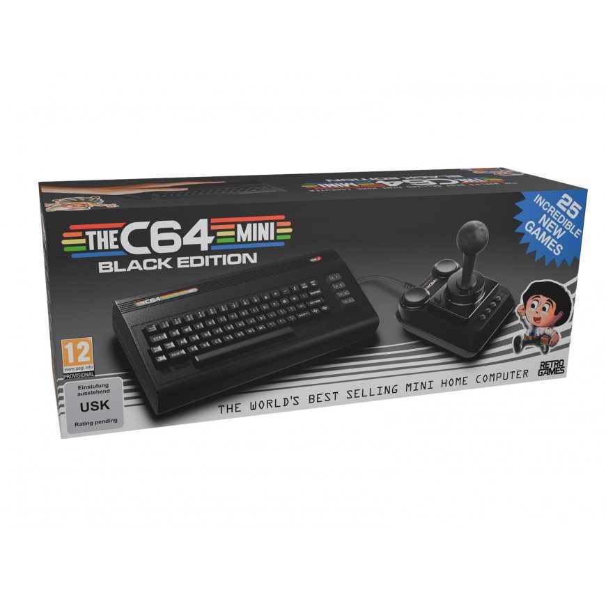 The C64 Mini Black Edition retropelikonsoli – 2