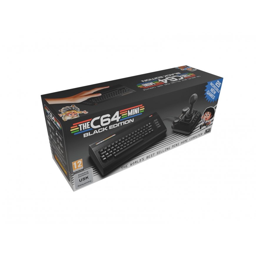 C64 Mini Black Edition retropelikonsolė – 3