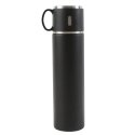 Thermos with Cup-Shaped Lid 580 ml, black Thermos with Cup-Shaped Lid 580 ml, black