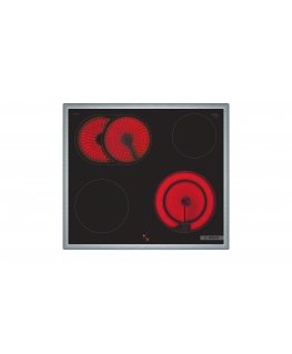 Bosch Serie 4 NKN645GA2E viryklė Juoda Įmontuoti 60 cm Keraminis 4 zone(s)