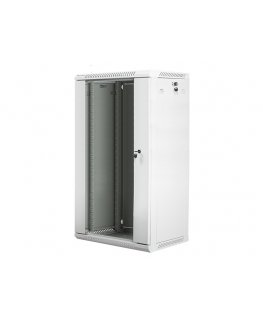 Lanberg WF01-6422-10S rack cabinet 22U Wall mounted rack Grey