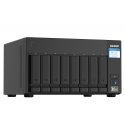 QNAP TS-832PX NAS Tower Annapurna Labs AL324 4 GB DDR4 0 TB QNAP Turbo System Alumiini, musta