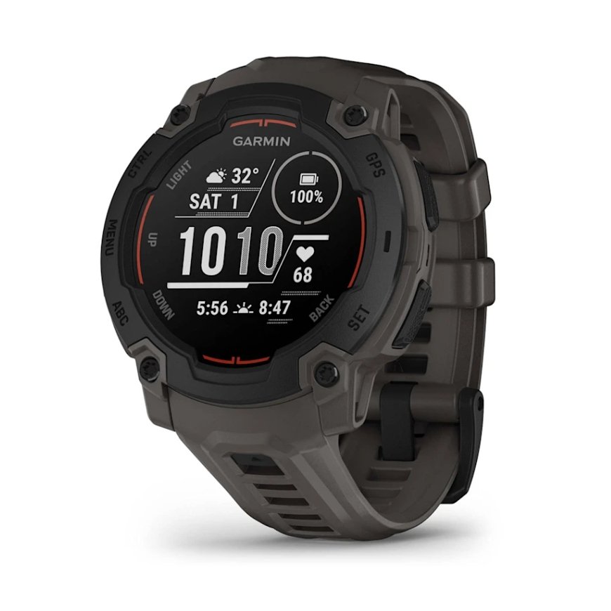 Garmin Instinct E 2,29 cm (0.9") MIP 45 mm Skaitmeninis 176 x 176 pikseliai Juoda GPS (palydovinis)