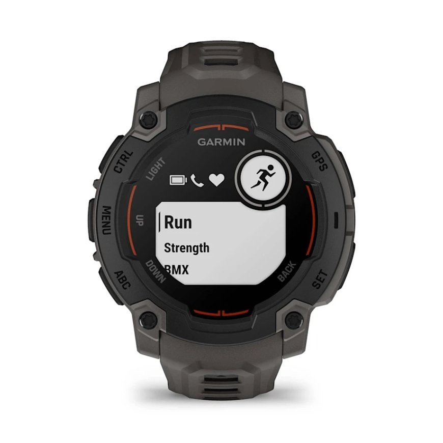 Garmin Instinct E 2,29 cm (0.9") MIP 45 mm Skaitmeninis 176 x 176 pikseliai Juoda GPS (palydovinis) – 2