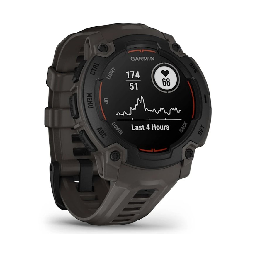 Garmin Instinct E 2,29 cm (0.9") MIP 45 mm Skaitmeninis 176 x 176 pikseliai Juoda GPS (palydovinis) – 3