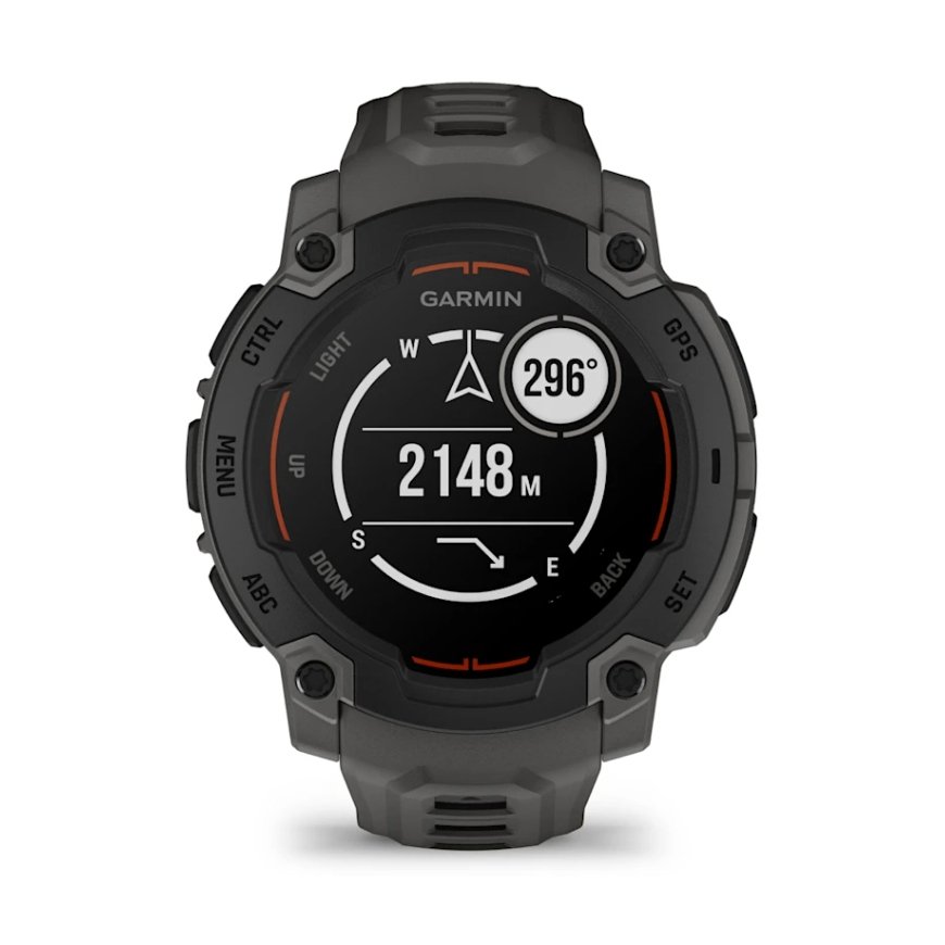 Garmin Instinct E 2,29 cm (0.9") MIP 45 mm Skaitmeninis 176 x 176 pikseliai Juoda GPS (palydovinis) – 4