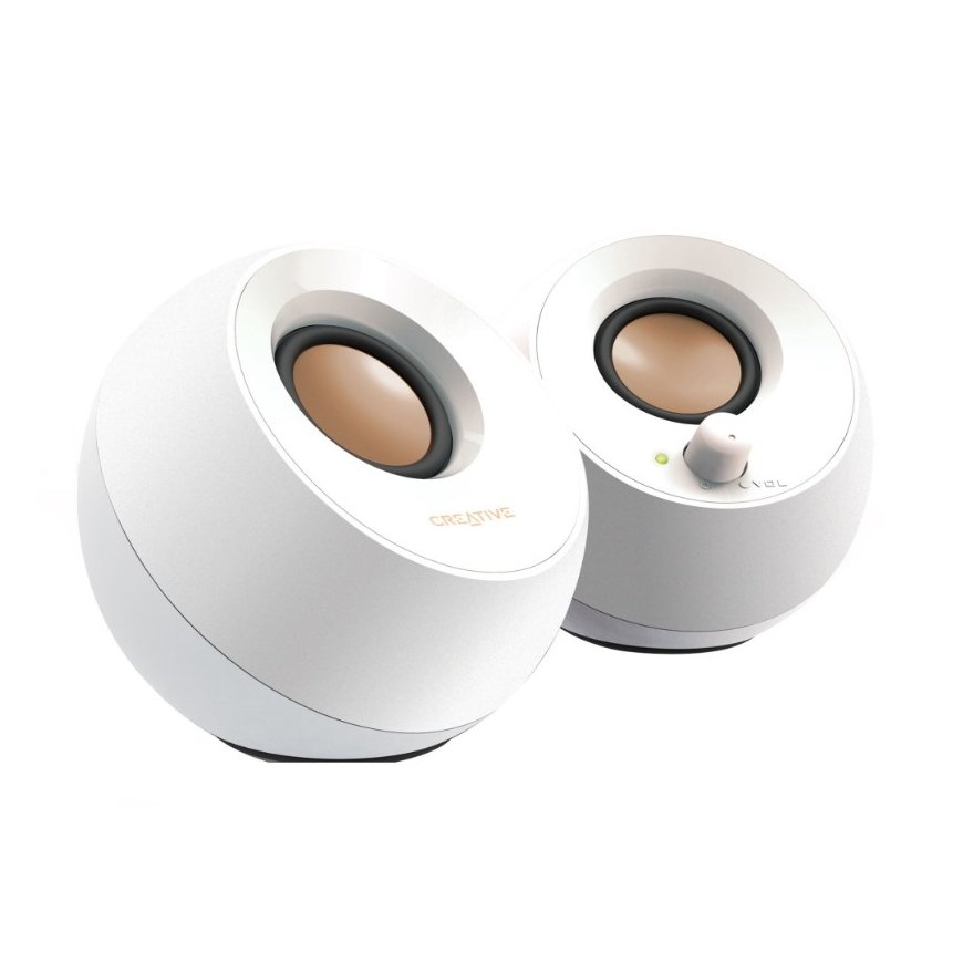 Creative Labs Pebble Valge Juhtmega ühendatud 4,4 W