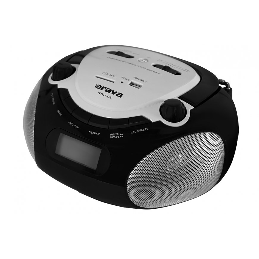 Orava RSU-05 radio Pārnesams Digitāls Melns, Sudrabs – 2