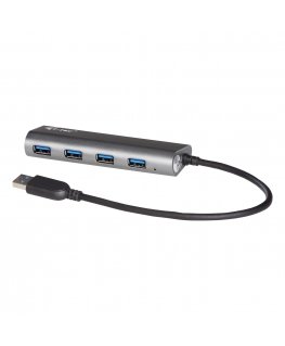 i-tec Metal U3HUB448 jaotur USB 3.2 Gen 1 (3.1 Gen 1) Type-A 5000 Mbit/s Hall